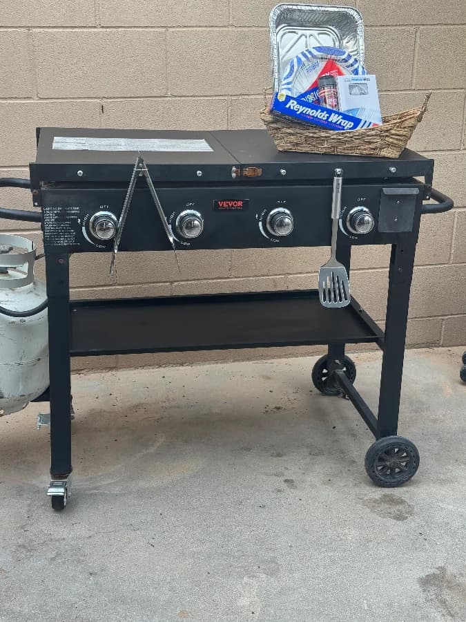 Portable Flat top Propane Griddle - Vevor